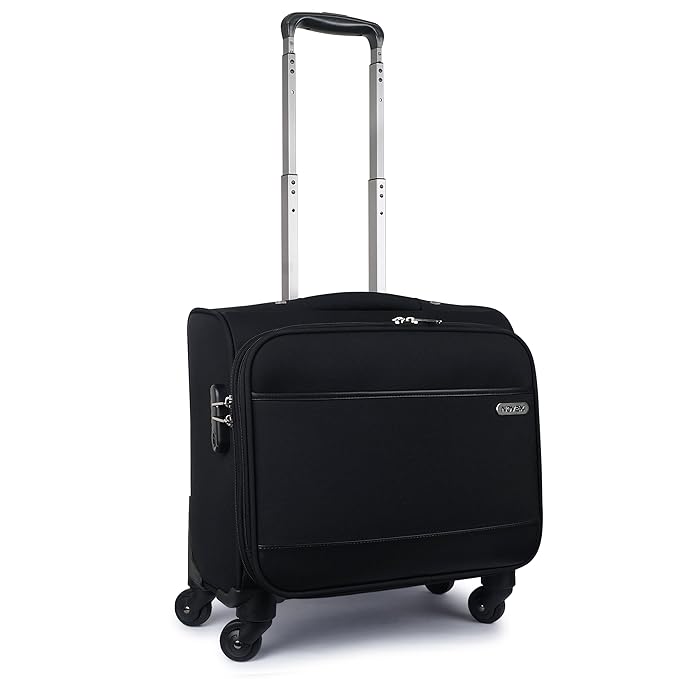 Novex Black 15.6 Laptop Trolley Bag