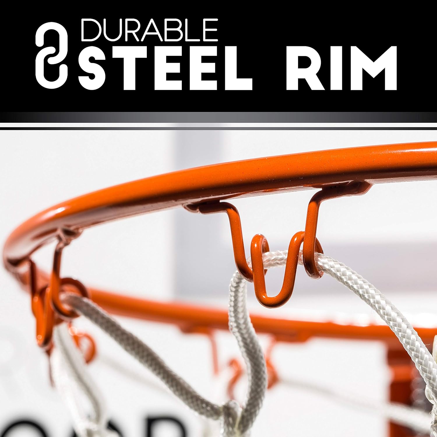 Franklin Sports 54132X Over The Door Mini Basketball Hoop - Slam Dunk Approved - Shatter Resistant - Accessories Included : Sports & Outdoors