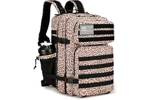 KXBUNQD Military 45L Tactical Assault Backpack 3 day assault pack with Molle Waterproof backpack Rucksack for Tactical Backpacks