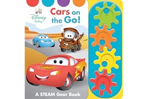Disney Baby - Cars on the Go! - A STEM Gear Sound Book - PI Kids (Play-A-Sound)