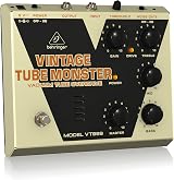 Behringer VT999 Vintage Tube Monster Overdrive Pedal 12AX7 Noise Gate 3 Band EQ view 2