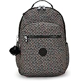 Kipling Women's Seoul Prt 15" Laptop Backpack, Durable, Roomy with Padded Shoulder Straps, Built-In Protective Sleeve