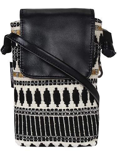 Anekaant Mobile Jacquard Sling Bag