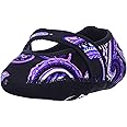 Nufoot Women's Classic Betsy Lou, Best Foldable & Flexible Flats, Travel & Exercise, Dance, Yoga Socks, Indoor Shoes, Slippers, Midnight, Medium