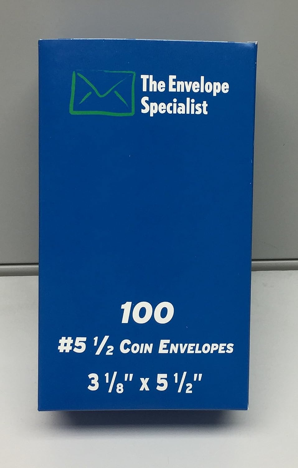  5 1/2 Coin Envelope White 3 1/8 x 5 1/2 inches Perfect for Storing