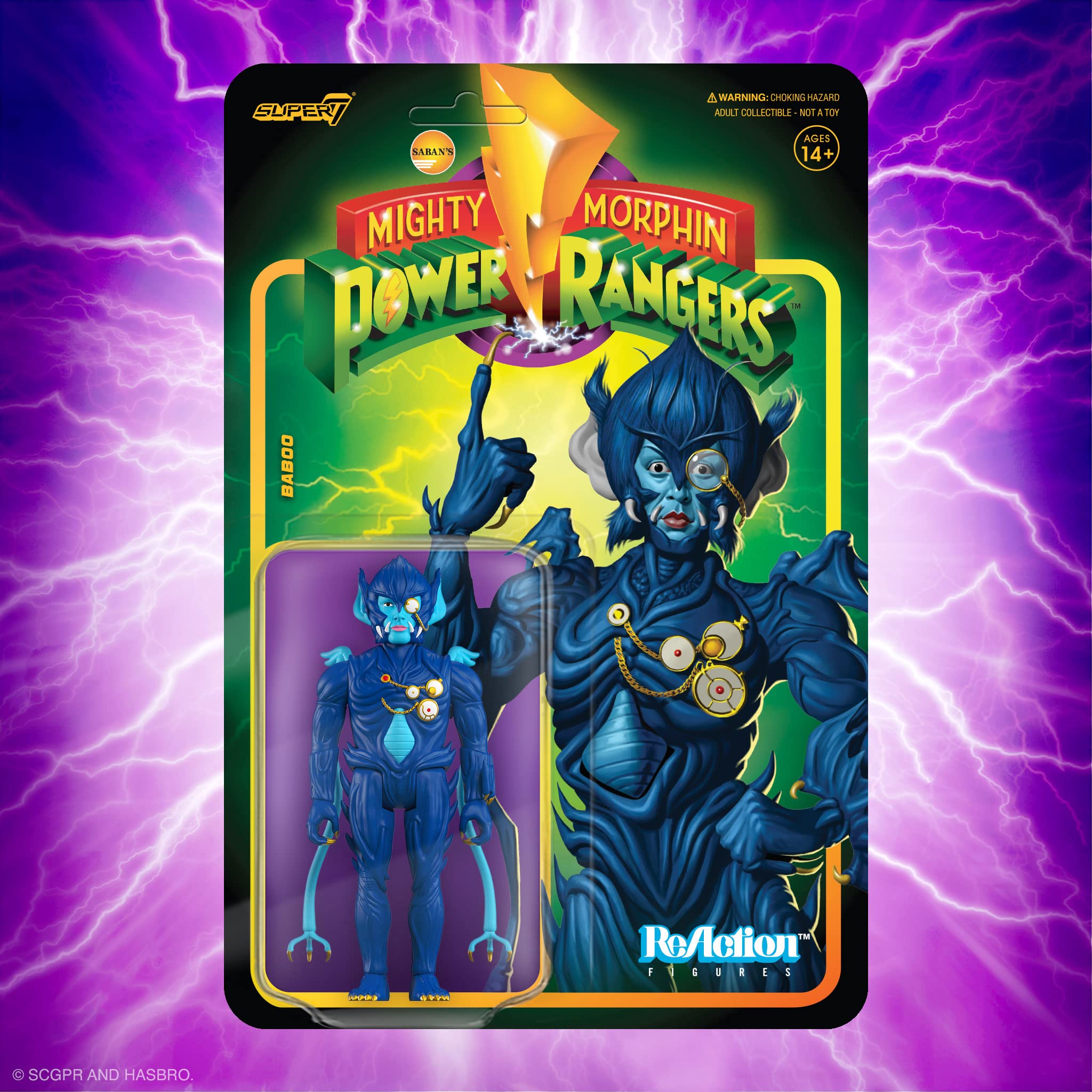 Mua Super7 Mighty Morphin Power Rangers Baboo - 3.75