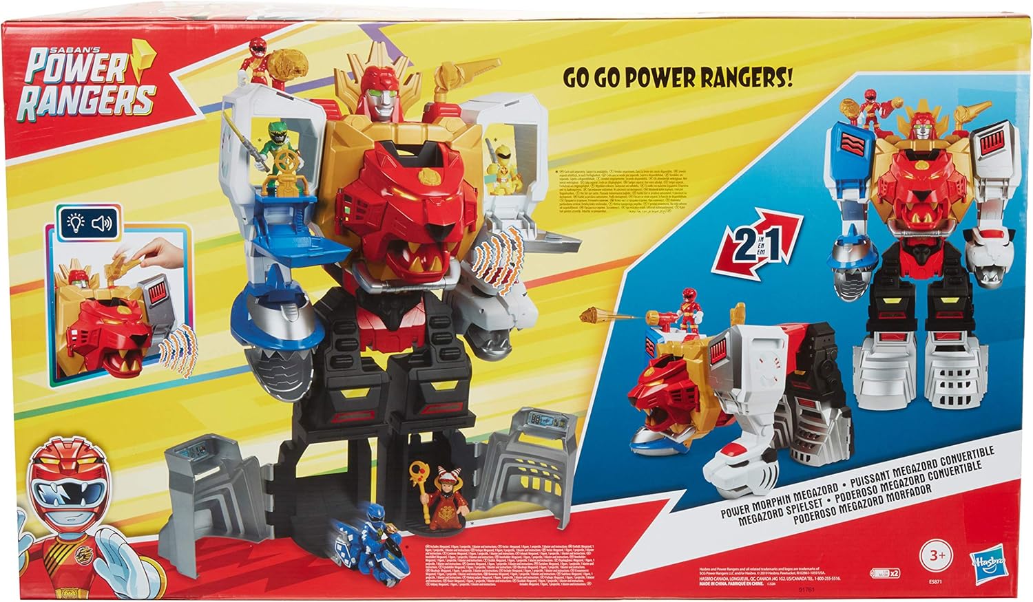 playskool heroes power rangers megazord