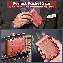 Slim RFID Blocking Wallet for Men - Minimalist
