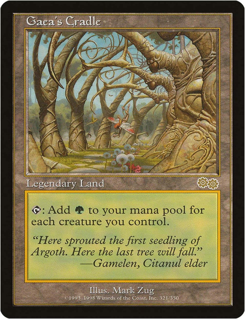 Amazon Com Magic The Gathering Gaea39 S Cradle Urza S Saga Toys Games