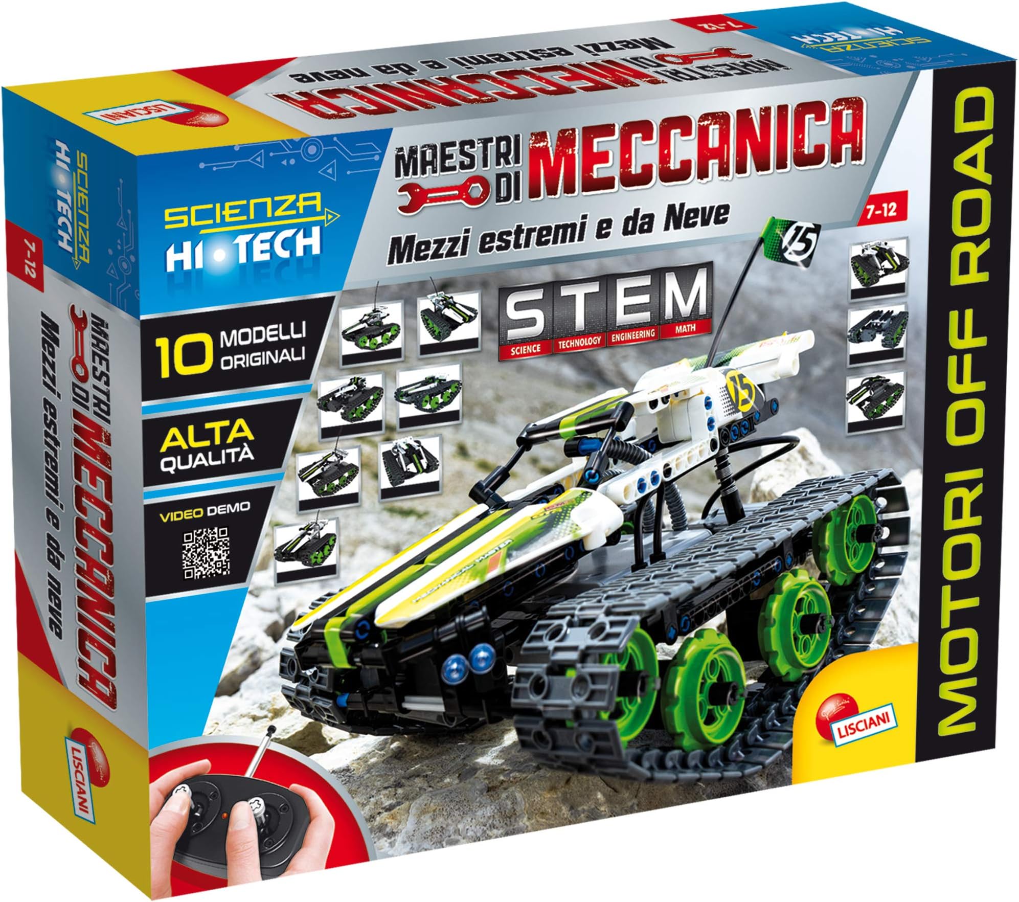 LiscianigiochiHi Tech Science Masters of Mechanics Extreme Means, Multicolor, 68760