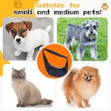 Zuimei Puppy Sling Carrier Hand-Free Small Dog Sling Dark Blue view 5
