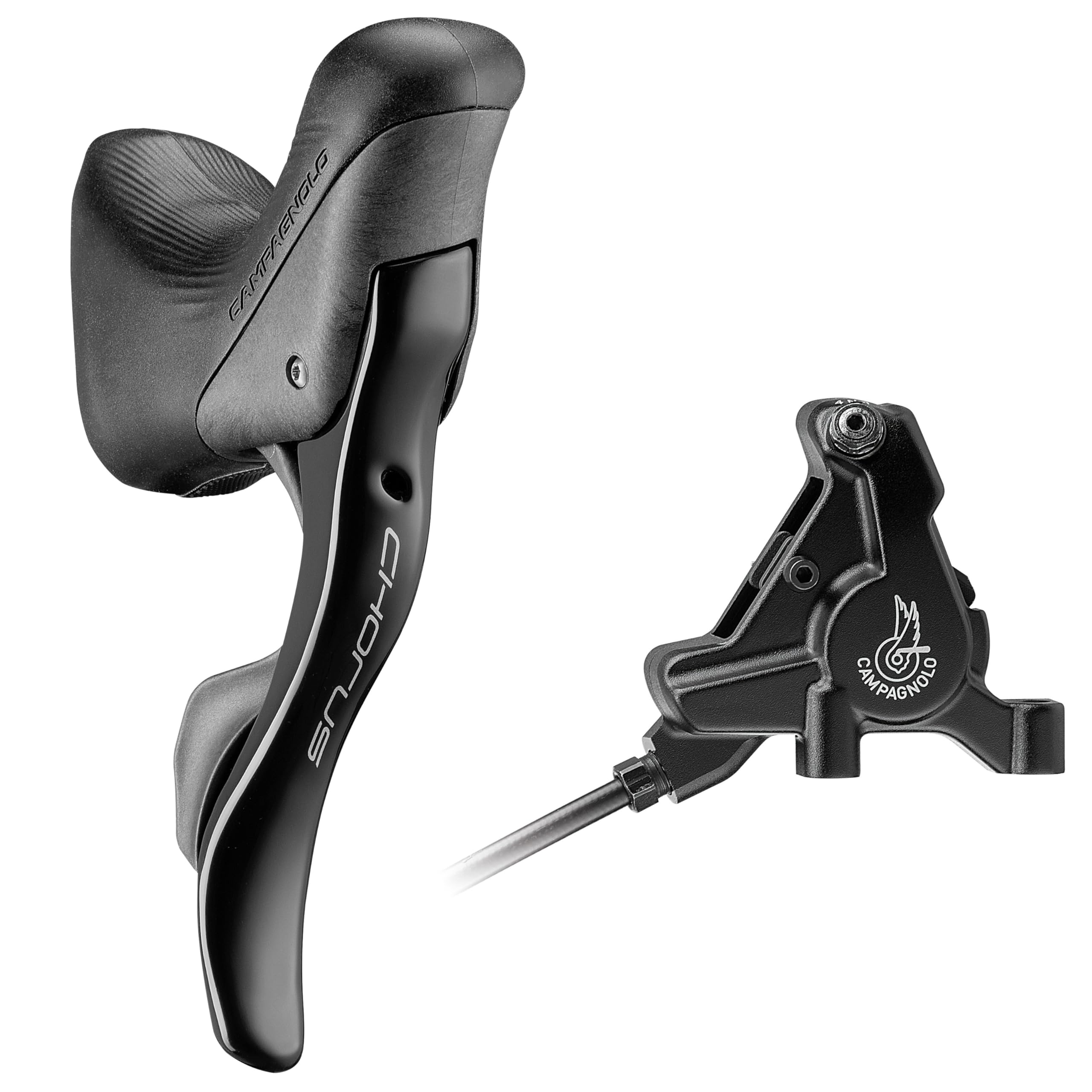 Campagnolo Chorus 12x Hydraulic Ergo Shifter & Brake Caliper, Right, 160mm, Rear, Black
