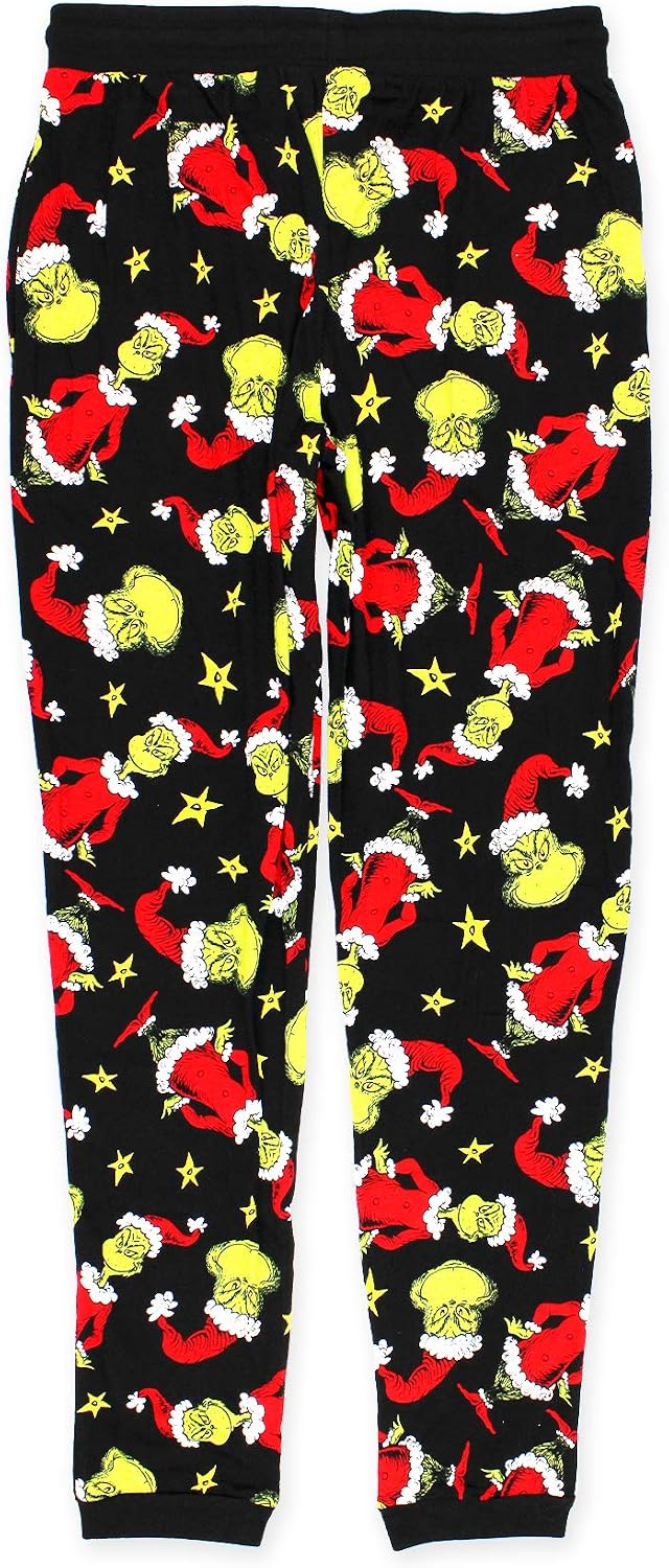 Christmas Pajama Pants Grinch Flash 