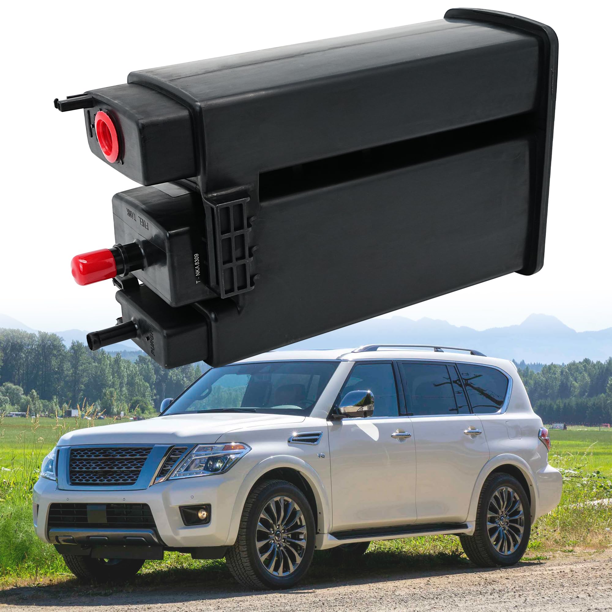 Photo 1 of Evap Emission Vapor Canister,Evap Charcoal Vapor Canister Compatible for Nissan Armada NV Titan Infiniti QX56 QX80 5.6L 2004-2022.Replaces#14950-7S00A, 14950-7S000.
