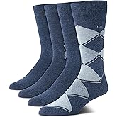 Calvin Klein Men's Crew Dress Socks (4-Pack)