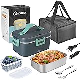 75W Electric Heated Lunch Box 1.8L Food Heater/Warmer Portable Heated Lunch Boxes (lonchera electrica para el almuerzo) for C