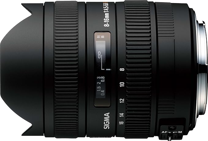 Sigma 8-16mm F4,5-5,6 DC HSM-Objektiv für Nikon Objektivbajonett