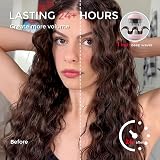 TYMO ROVY Hair Waver Crimper 25mm Dual Voltage Pink Ceramic Tourmaline view 8