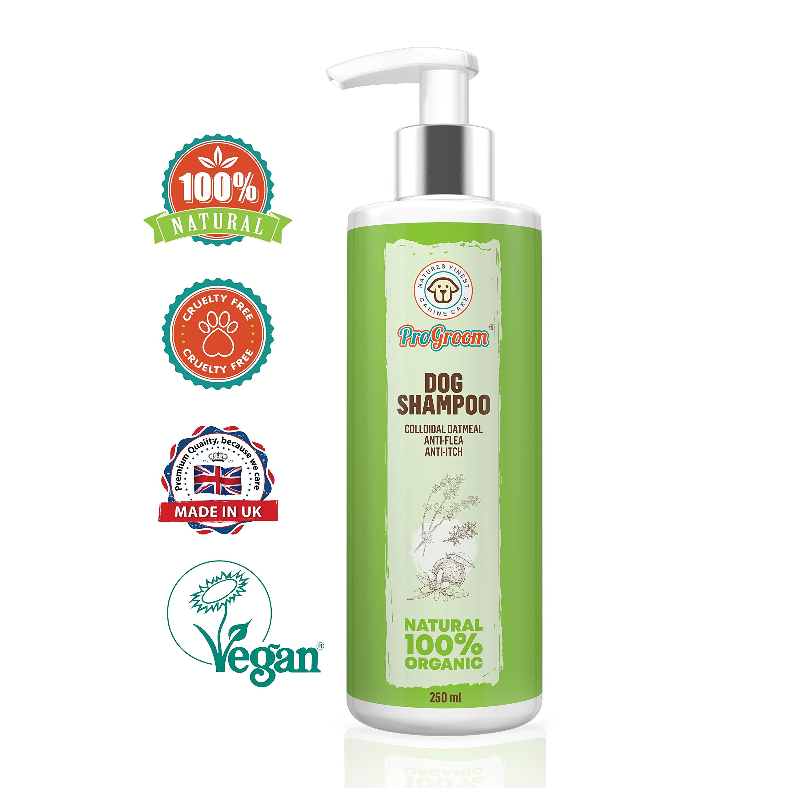 organic dog shampoo for itchy skin
