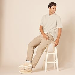 Amazon Essentials Men's Regular-Fit Cotton Pique