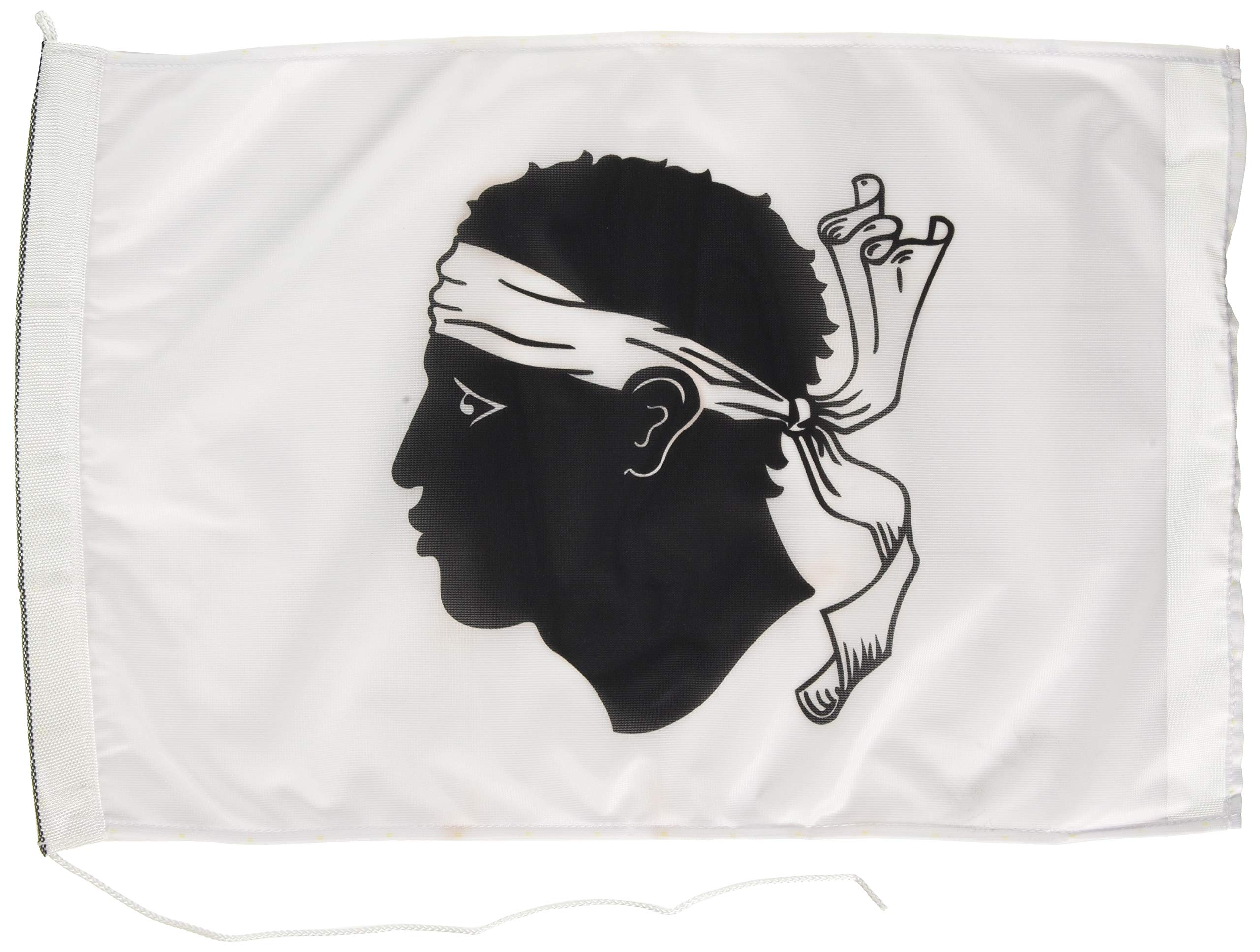 CORSICA COURTESY FLAG - POLY CM 30 x 45