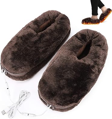 usb heated slippers