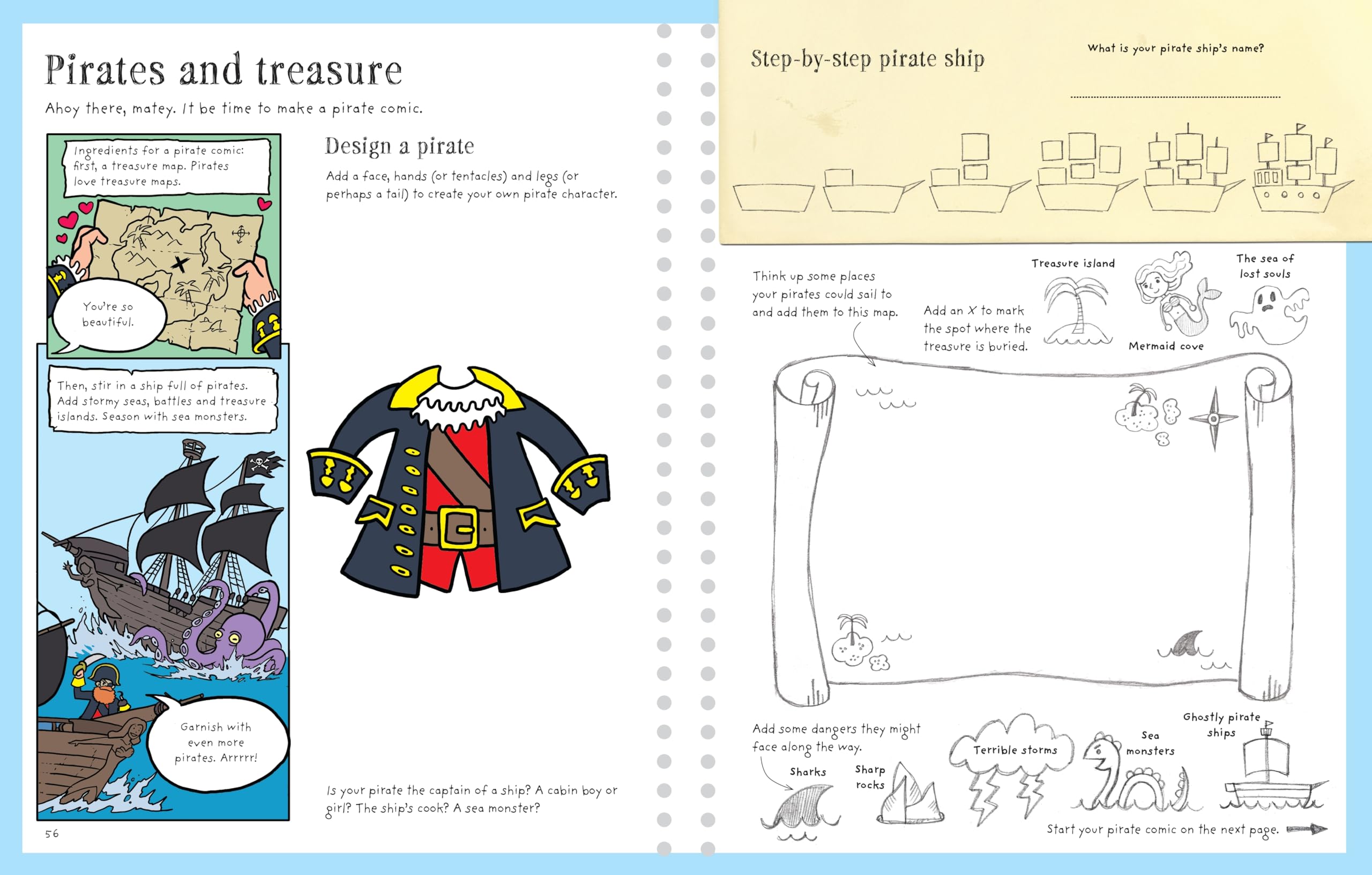 Write and Draw Your Own Comics (Write Your Own) Write and Draw Your Own Comics (Write Your Own) Spiral-bound Paperback