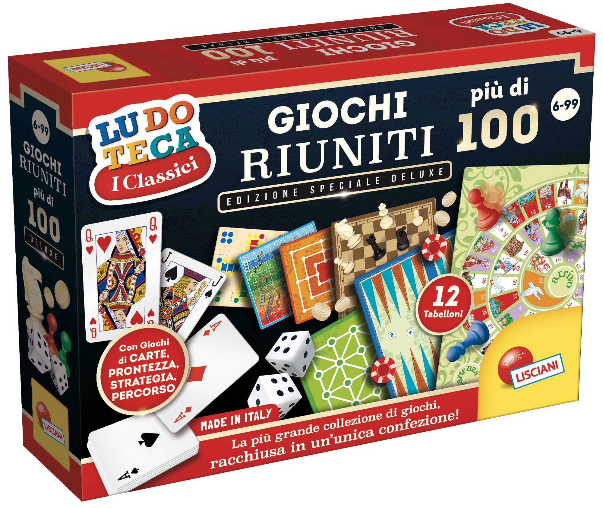 Liscianigiochi - Riuniti More than 100 Deluxe Box, Multicoloured, 68791 — image 1
