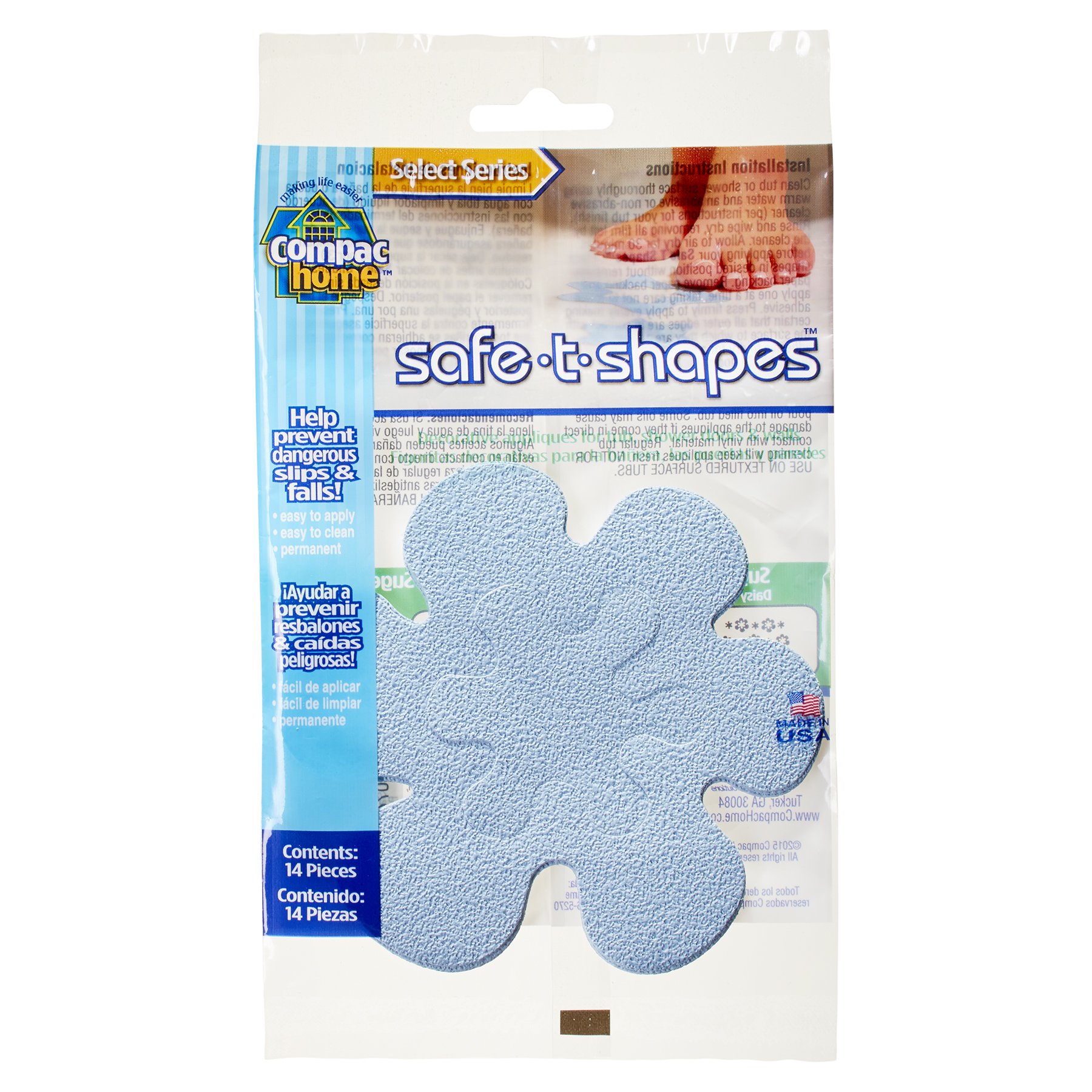 Bath Tub Decals Large Daisy Non Slip Safety Applique Sticker Bathtub Shower Blue Non Slip Appliques Mats Home Garden