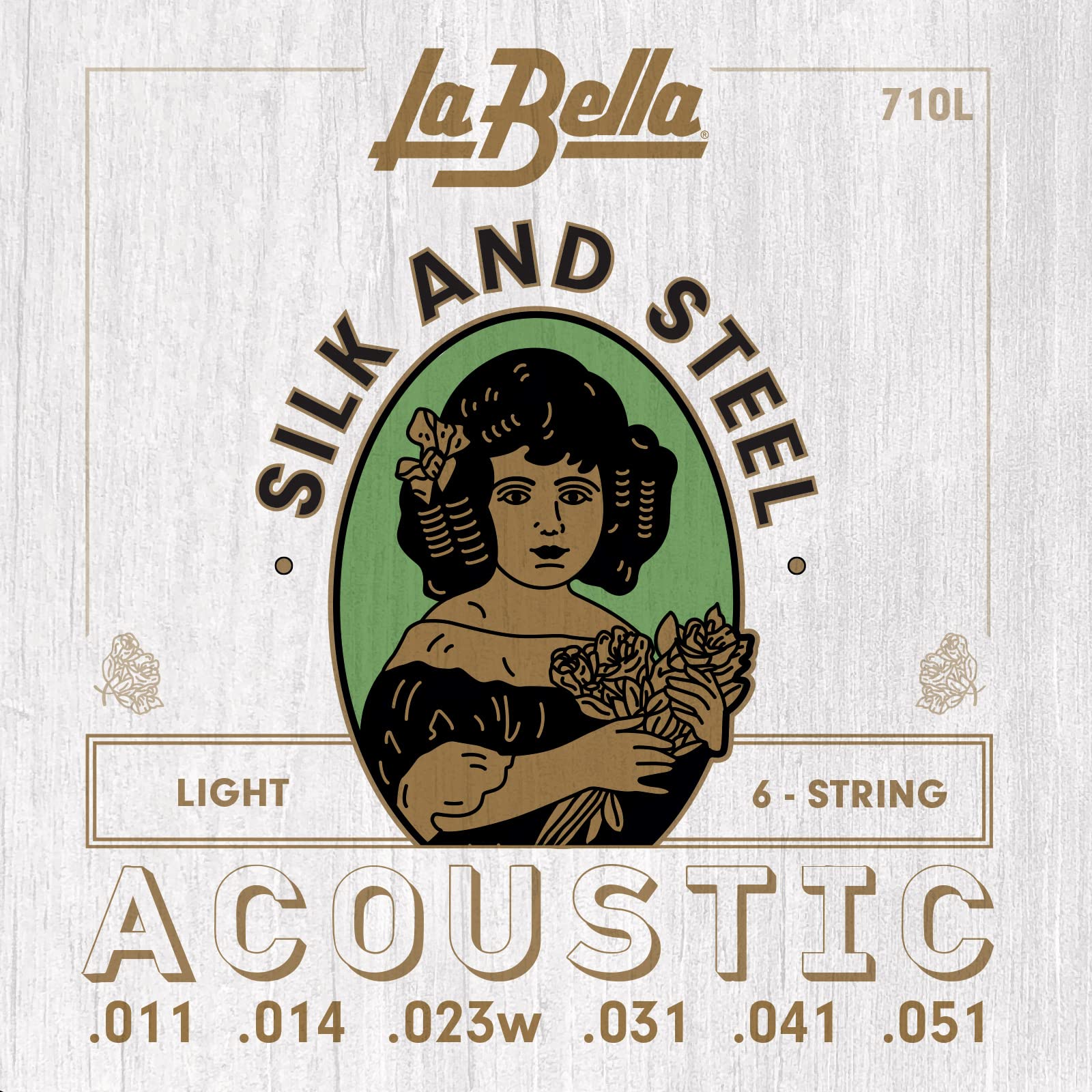 La Bella 710L Silk & Steel Light