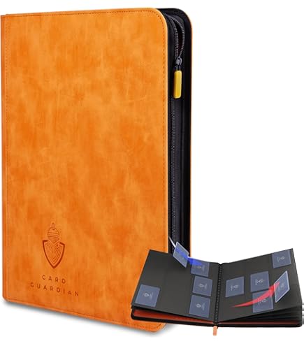 Amazon.com: Card Guardian - 9 Pocket Premium Binder with Zipper