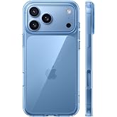 TORRAS for iPhone 18 Pro Case Crystal Glacier Blue, Anti-Yellowing, 6.3'' | 2026 Upgraded Non-Yellowing, Military-Grade Protection, Ultra-Slim Case for iPhone 18 Pro Phone Case, Clear Glacier Blue