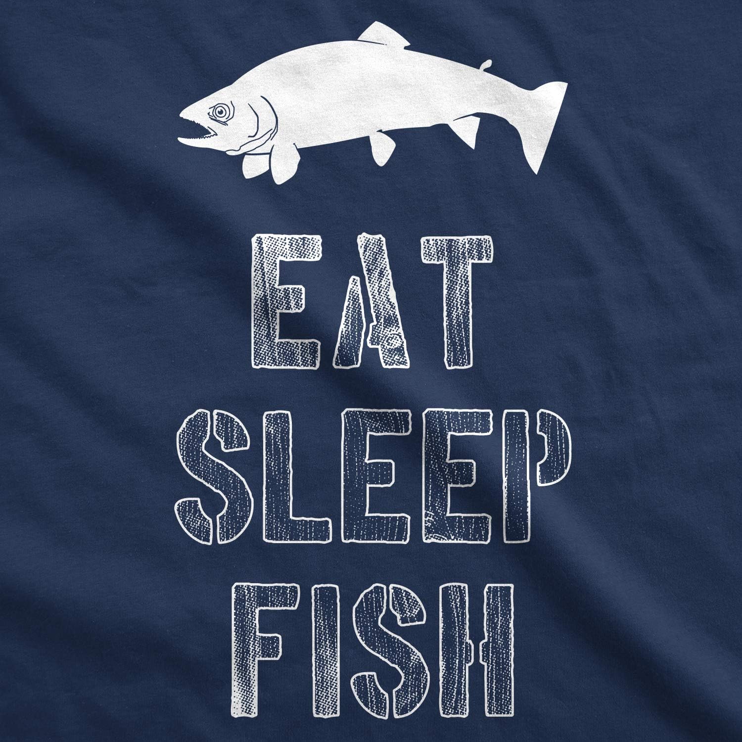 Youth Eat Sleep Fish T Shirt Funny Fishing Tee Cool Graphic Fun Crazy for Kids: Clothing