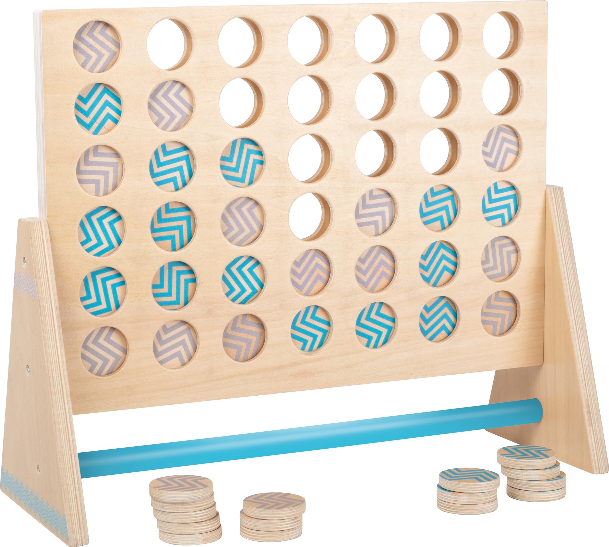 Small Foot Four in One Row XXL Active Wooden Play Classic Giant for the Garden, 12031 — image 1
