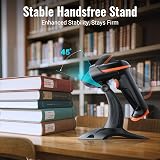 Tera D5100-Z 2D QR Wireless & USB 2.0 Barcode Scanner with Stand view 3