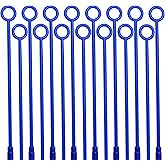 MEETOOT 100pcs 10ul Sampling Rod Disposable Inoculating Loop Individually Aseptic Package
