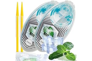 LINPEL Mint Crush Balls - Mouth Freshener Beads for Smokers - Great for Smell Proof Purses- 400 Minty Crush Balls in a Bag