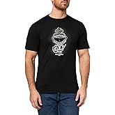 KARL LAGERFELD Men's Crewneck Short Sleeve Graphic Design Relaxed Fit T-Shirt