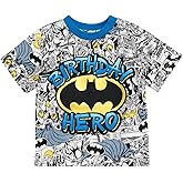 DC Comics Birthday T-Shirt Toddler to Big Kid Sizes (2T - 18-20)