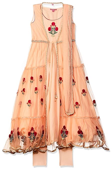 Girls' Regular Fit Salwar Suit Set