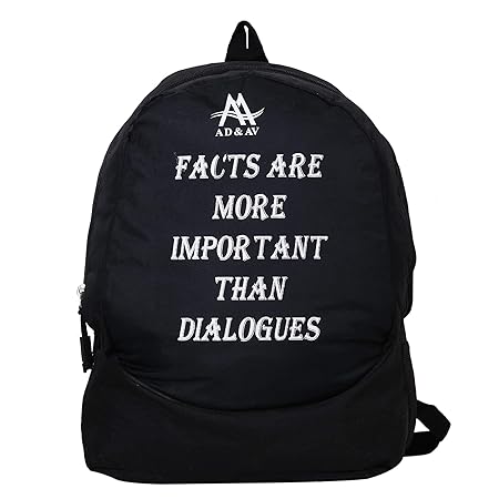 AD & AV Casual Backpack 119_ADAV_DIALOGBAG_Black