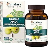 Himalaya Organic Amla - Herbal Immune Support Supplement with Adaptogen and Antioxidant - USDA Organic, Vegan, Non-GMO, Glute