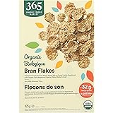 365 by Whole Foods Market, Organic Bran Flakes Cereal, 15 Ounce
