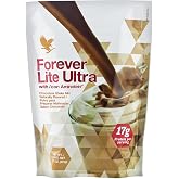 Forever Living Lite Ultra Chocolate Protein Shake Mix, 13.2 oz | Chocolate Flavor, 17 Grams Protein, BCAA Amino Acid Blend, Gluten-Free and Low Carb Shake Mix