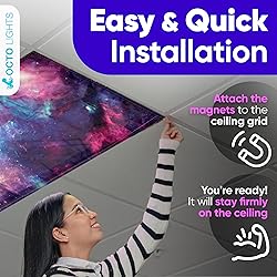 Magnetic Fluorescent Light Covers for Ceiling