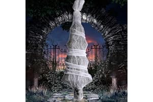 NEWBEA 72 Inch Halloween Cocoon Outdoor Decorations, Scary Hanging Cocoon Corpse Props, Halloween Outdoor Yard Decorations