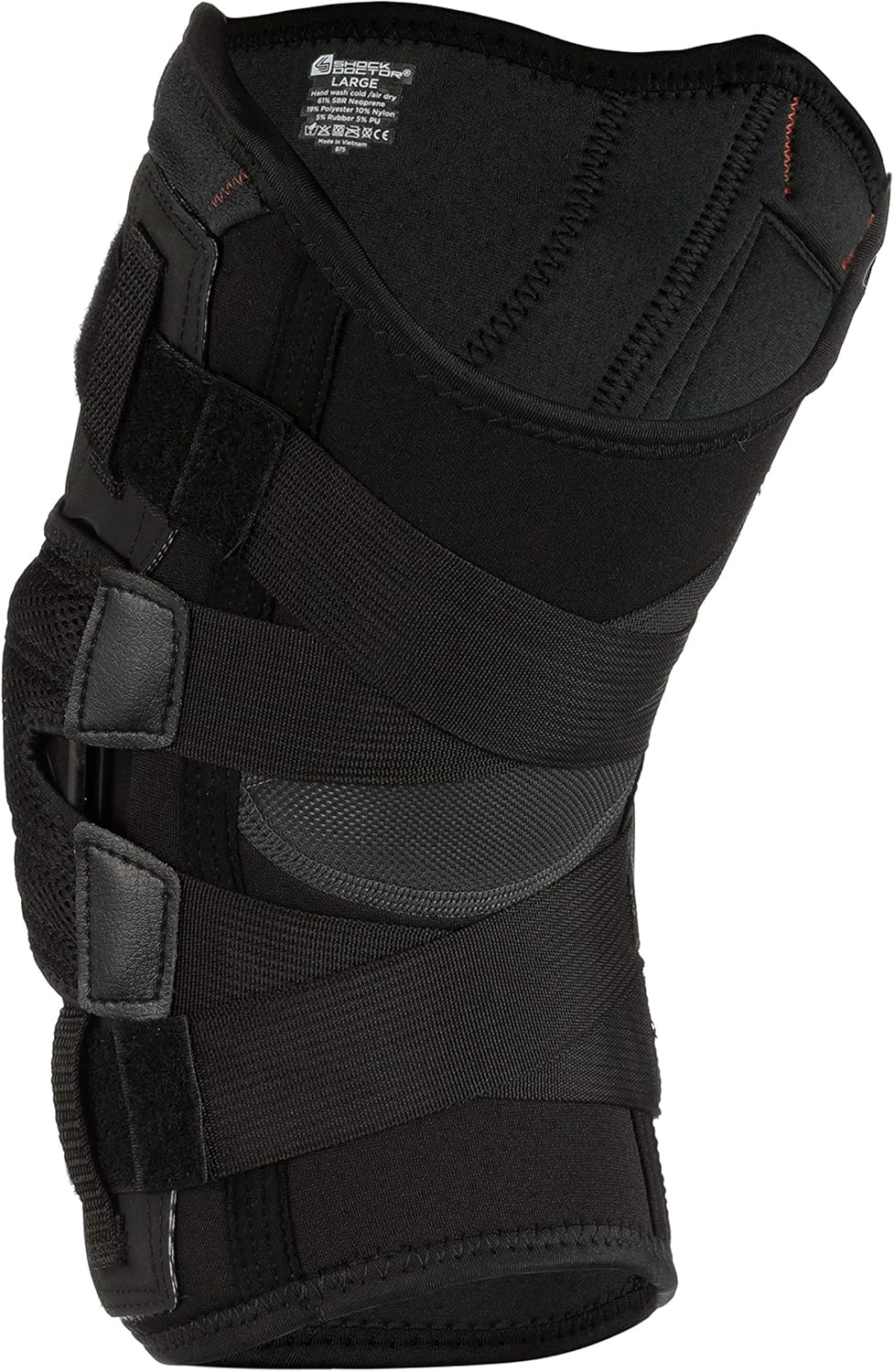 Hinged Knee Brace: Shock Doctor Maximum Support Compression Knee Brace - for ACL/PCL Injuries, Patella Support, Sprains, Hypertension and More for Men and Women