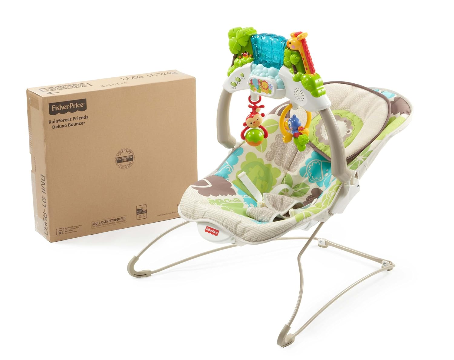 fisher price rainforest friends deluxe bouncer