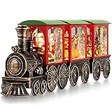 Gorrzai Train Snow Globe Christmas Snow Globe