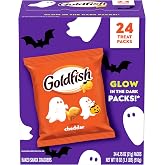 Goldfish Halloween Cheddar Cheese Crackers Multipack, 24 Pack